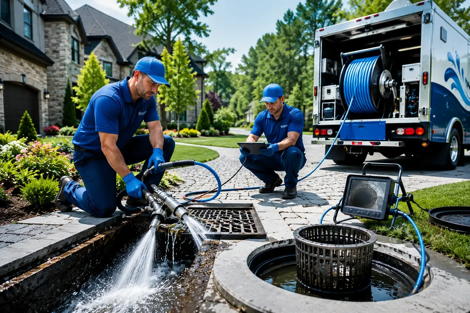 Local outdoor drain cleaning professionals in Mossville, IL